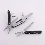 OEM multi-tool 11 in 1 functions anodized aluminum detachable scissors handle YR-6217 02