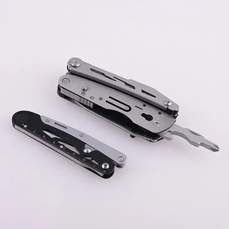 OEM multi-tool 11 in 1 functions anodized aluminum detachable scissors handle YR-6217 03