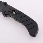 OEM folding knife 3Cr13 blade aluminum handle self design ODM Alibaba sale SR-268B 02