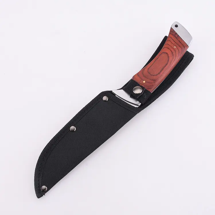 OEM Product Bowie Knife 3Cr13 Blade Wood Handle UN-1960964