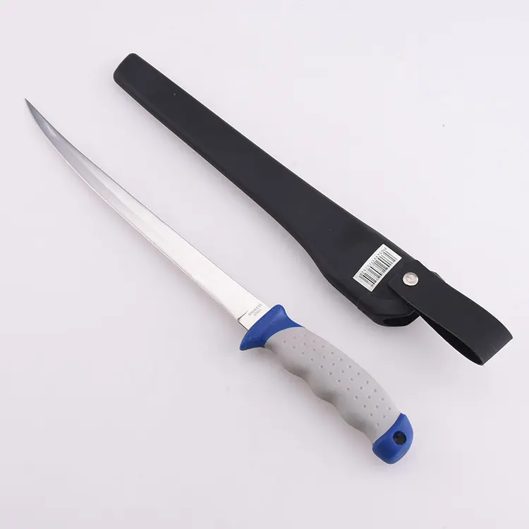 OEM fixed knife 3Cr13 blade ABS handle 10+ years hot sale fishing tool fillet use ZY-FK49A