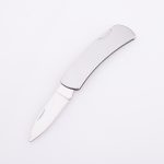 OEM folding pocket knife stainless steel blade and handle large size SS-0801(L)