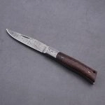 OEM Folding Pocket Knife 7Cr13MoV Blade Snakewood Handle GC-1710NW