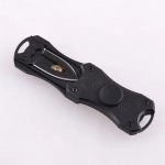 Produk OEM Fidget Spinner G10 Handle 2 in 1 Knife Blade Key Ring SR-CM008