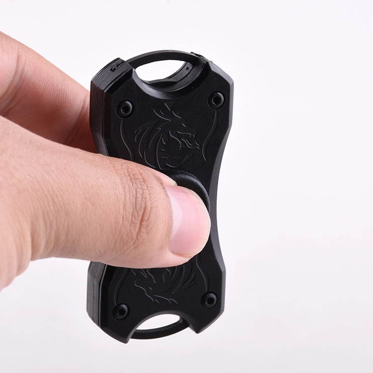 Produk OEM Fidget Spinner G10 Handle 2 in 1 Knife Blade Key Ring SR-CM008