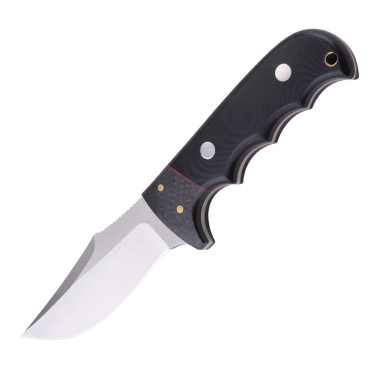 OEM Product Fixed Knife BD1N Blade Carbon Fiber G10 Handle LJL-F03