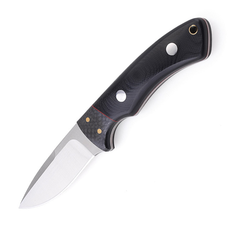 OEM Product Fixed Knife BD1N Blade Carbon Fiber G10 Handle LJL-F02