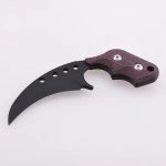 Producto OEM Cuchillo de hoja fija Mango G10 Hoja D2 DJ-2509A2