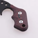 Producto OEM Cuchillo de hoja fija Mango G10 Hoja D2 DJ-2509A2