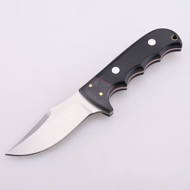 OEM Product Fixed Knife BD1N Blade Carbon Fiber G10 Handle LJL-F03