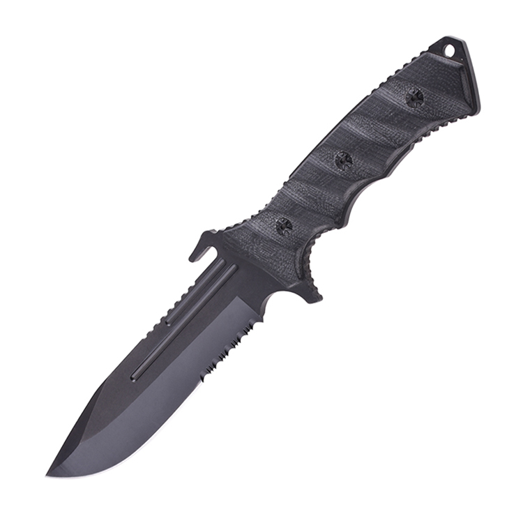 OEM Fixed Blade Hunting Camping Knife G10 Handle RJ-4505