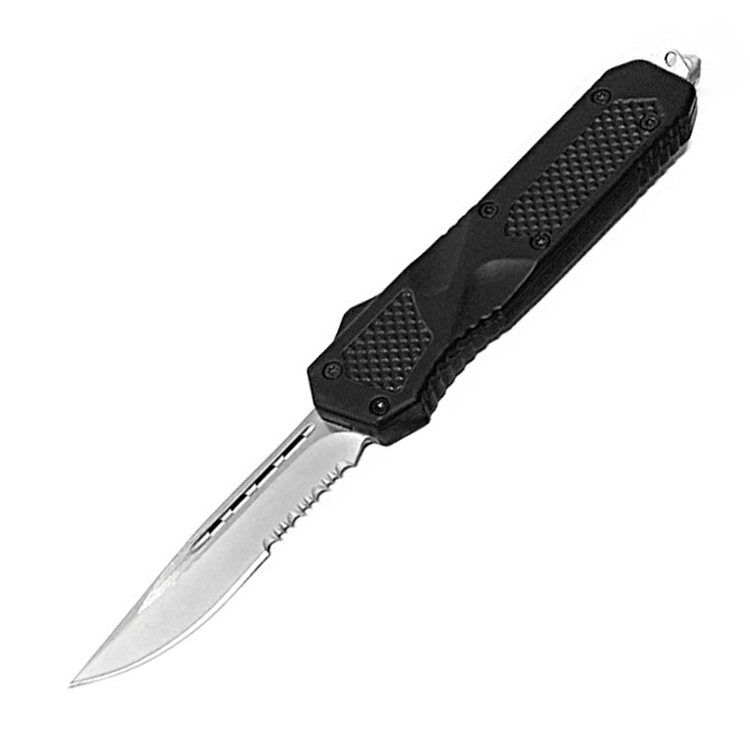 Coltello tascabile OEM OTF 420 lama Manico in lega di alluminio JXHL-OTF06