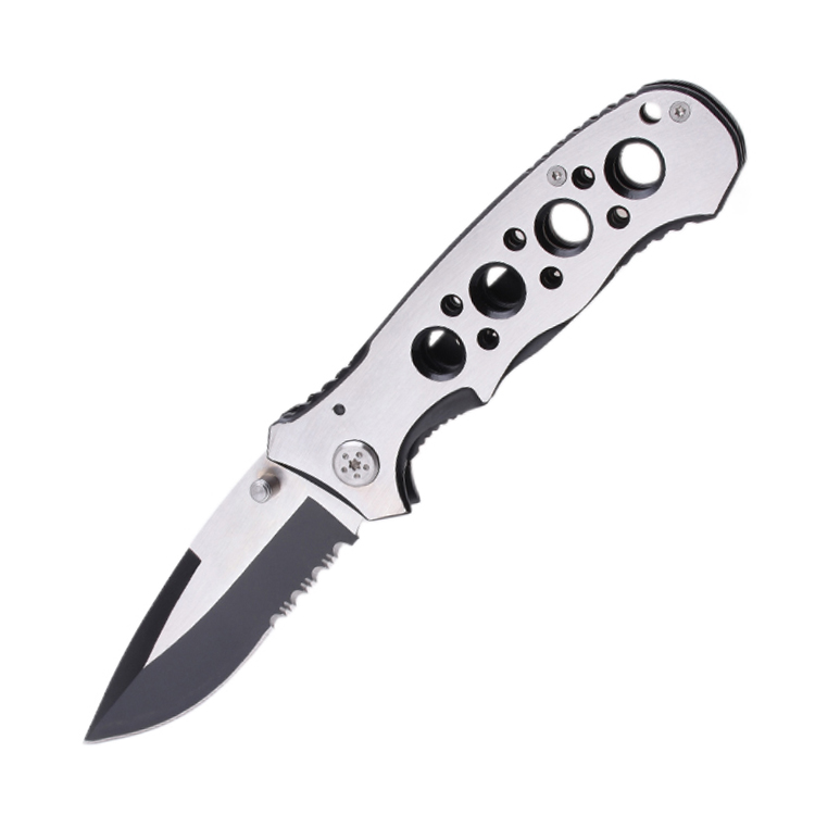 OEM Folding Pocket Knife 2Cr13 Blade 2Cr13 Handle SS-0808(saw)