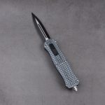 OEM OTF pocket knife 3Cr13 blade zinc alloy handle ZC-OTF005 02