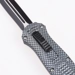 Coltello tascabile OEM OTF lama 3Cr13 manico in lega di zinco ZC-OTF005