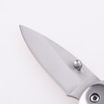 OEM Folding Pocket Knife 3Cr13 Blade Wood Handle SS-0816