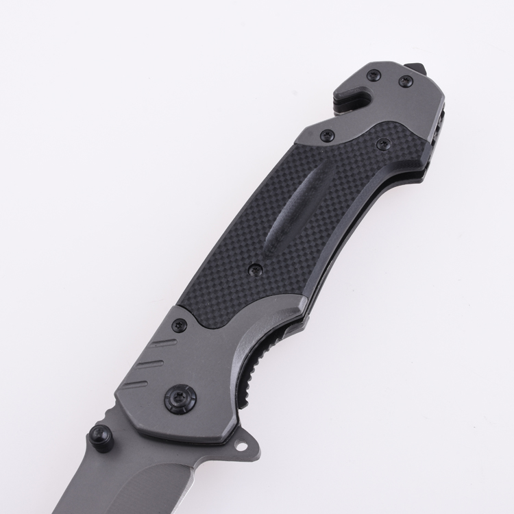 OEM Folding Pocket Knife 2Cr13 Blade Aluminum Handle SS-0809