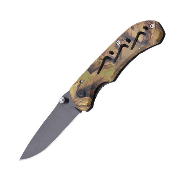 Coltello tascabile pieghevole OEM 3Cr13 lama Manico in alluminio anodizzato XW-1013