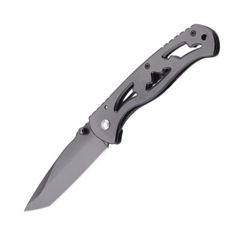 Pisau Saku Lipat 3Cr13 Pisau Pegangan Aluminium Anodized XW-1010