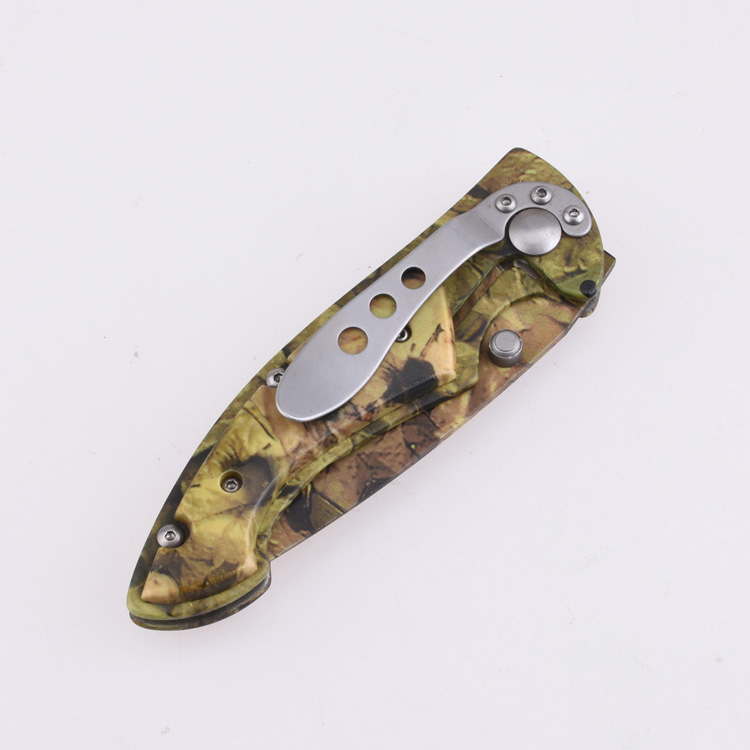 OEM Folding Pocket Knife 3Cr13 Blade Anodized aluminum Handle XW-1023 04