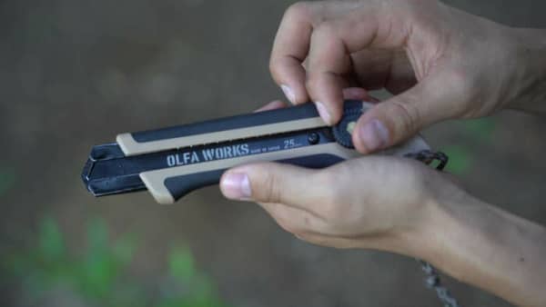 Introducing the charm of Olfa Works&#8217; replaceable blade type outdoor cutter!, Shieldon