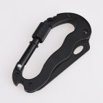 OEM-Karabiner, starkes Outdoor-Werkzeug, 6-in-1-Aluminiumgriff, mehrfarbig, erhältlich JLD-20670