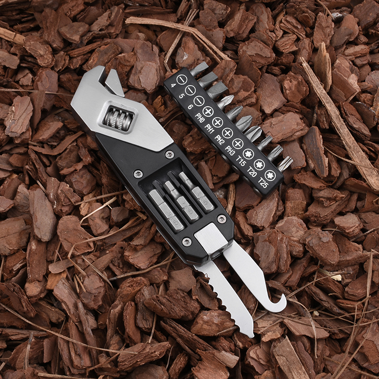 Wholesale EDC 6 multi functions spanner feature portable daily use YJ-2230 08