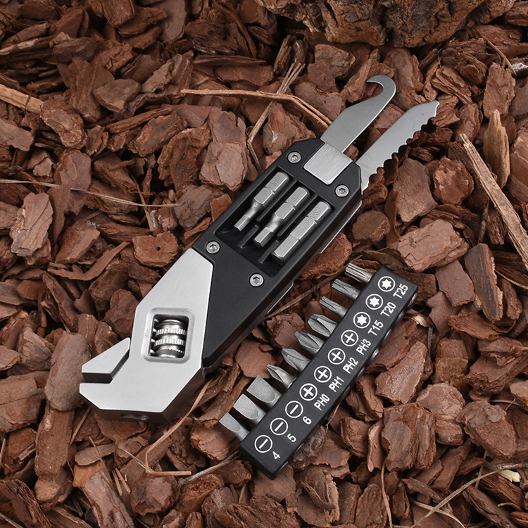 Wholesale EDC 6 multi functions spanner feature portable daily use YJ-2230 09