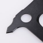 Wholesale multi-axes 3Cr13 stainless steel nylon sheath black color HH-5764 06