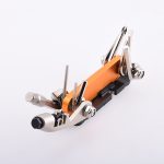 Wholesale EDC 14 multi functions custom bike repair tool 2 colors JQ-0314