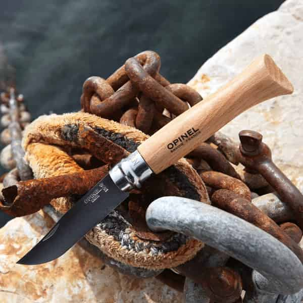 lot 3 knives opinel kitchen of the beech handle