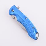 OEM EDC pocket folding knife blade 3Cr13 handle anodized aluminum MC-SK-8