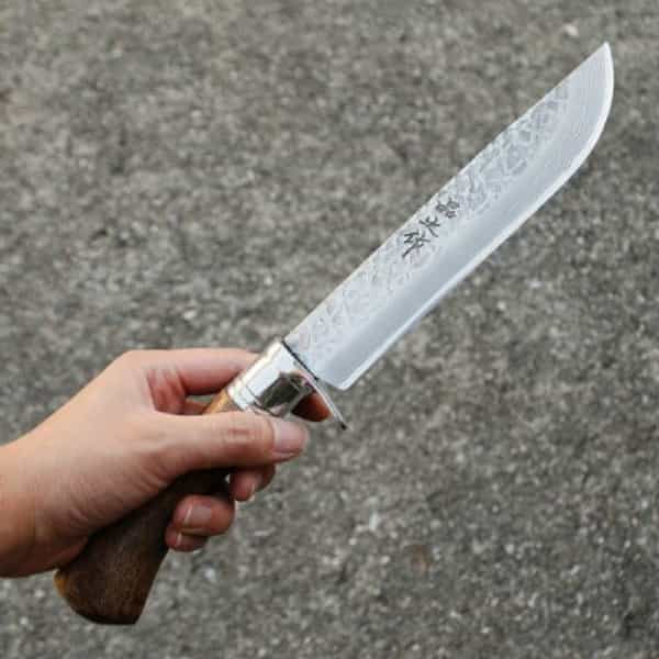 The best sharpness! What is the evaluation of Damascus knife? Introducing how to sharpen and care!, Shieldon