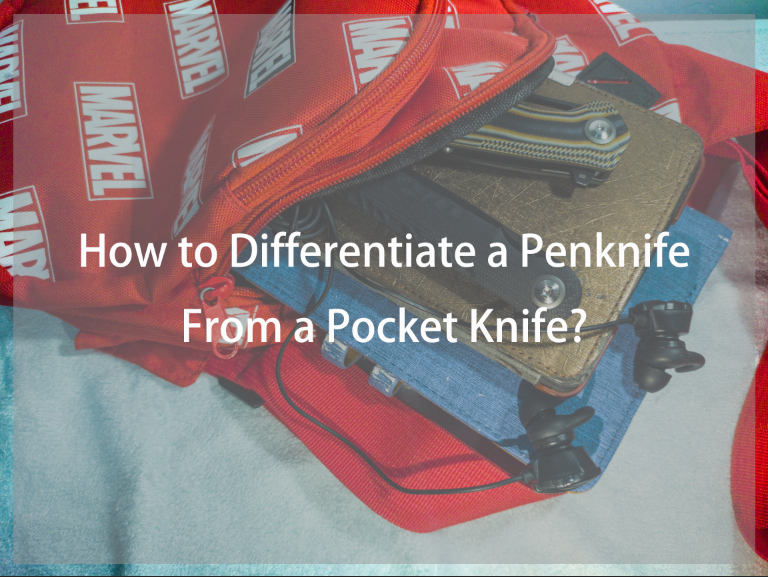 Distinguishing Between a Penknife and a Pocket Knife, Shieldon