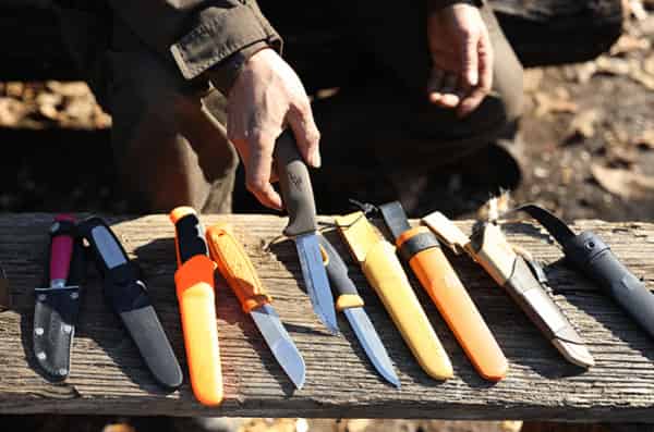 Basic knowledge of knives useful for camping, taught by Mora knife evangelist Shuhei Nagano, Shieldon