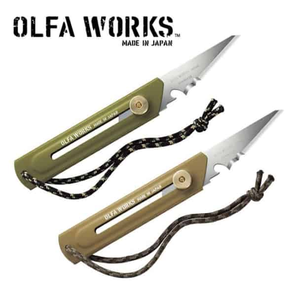 Thorough review of the EDC knives of the new brand &#8220;Olfa Works&#8221;, Shieldon