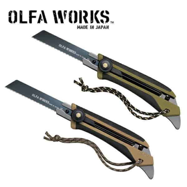 Überall in Japan hergestellte Qualität! Full-Zunge-Full-Scale-Messer „Olfa Works“ , Shieldon