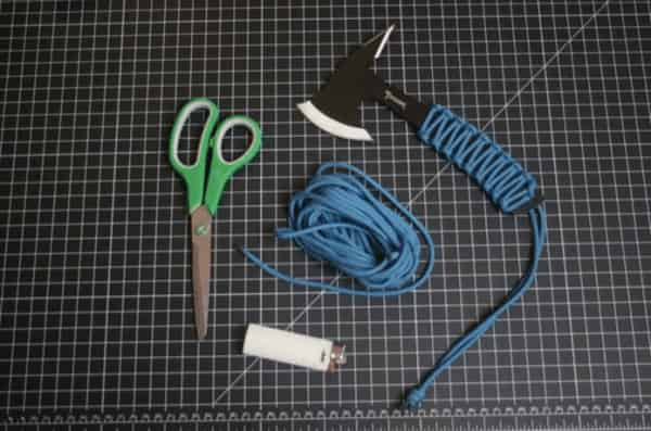 How to knit a paracord! Super easy to use and customize the knife!, Shieldon