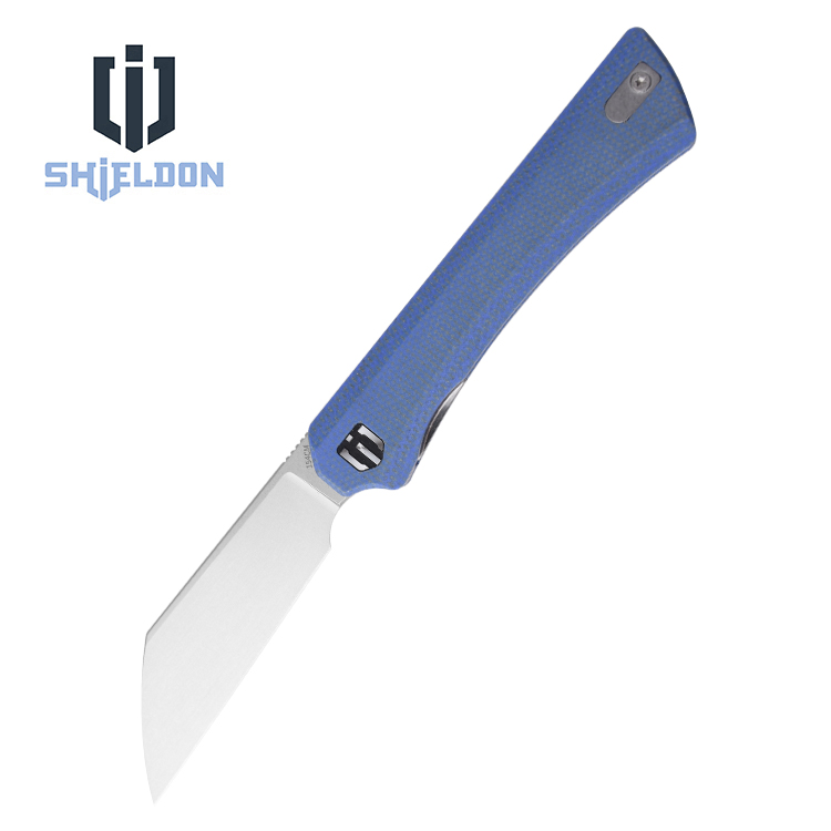 Нож Shieldon EDC, MP01A Rain, лезвие 154CM, рукоятка из микарты, замок nested liner, дизайн Michael Pretsch (США)