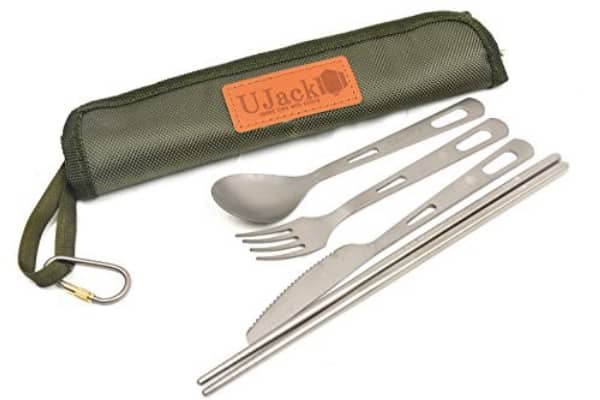 [Titanium cutlery set] Great for camping and mountaineering! Introducing 9 recommended cutlery sets!, Shieldon