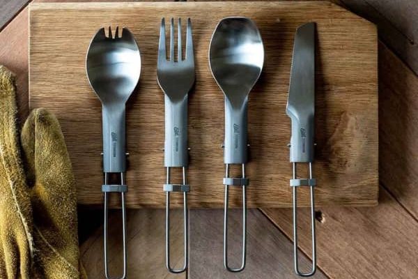 [Titanium cutlery set] Great for camping and mountaineering! Introducing 9 recommended cutlery sets!, Shieldon