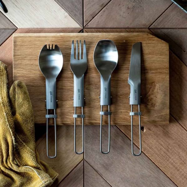 [Titanium cutlery set] Great for camping and mountaineering! Introducing 9 recommended cutlery sets!, Shieldon