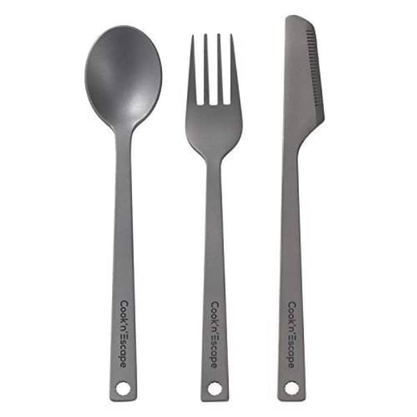 [Titanium cutlery set] Great for camping and mountaineering! Introducing 9 recommended cutlery sets!, Shieldon