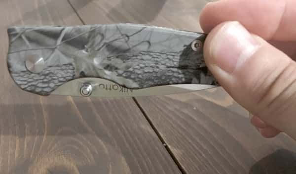 Folding knives that are too cheap are scared with quality above the price, Shieldon