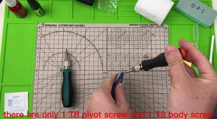 Procédure complète du démontage à l'assemblage du couteau Colibri par Shieldon , Shieldon