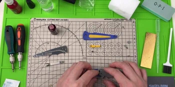 Complete Procedure from Disassembly to Assembly of Colibri Knife by Shieldon, Shieldon