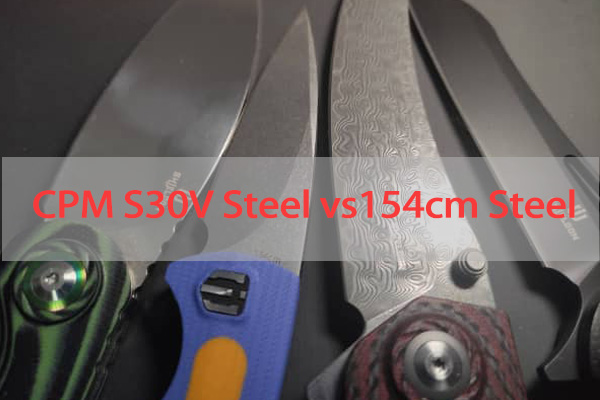 Ultimate Comparison Between CPM S30V Steel vs 154cm Steel for Pocket Knife, Shieldon