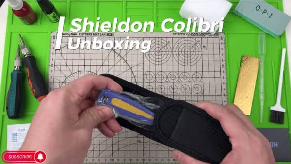 Selling Points and Technique Value of MT01 Colibri Knife by Shieldon, Shieldon