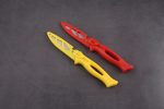 OEM Fixed Fishing Knife 3Cr13 Blade PP Handle with PP sheath red FX-22652 02