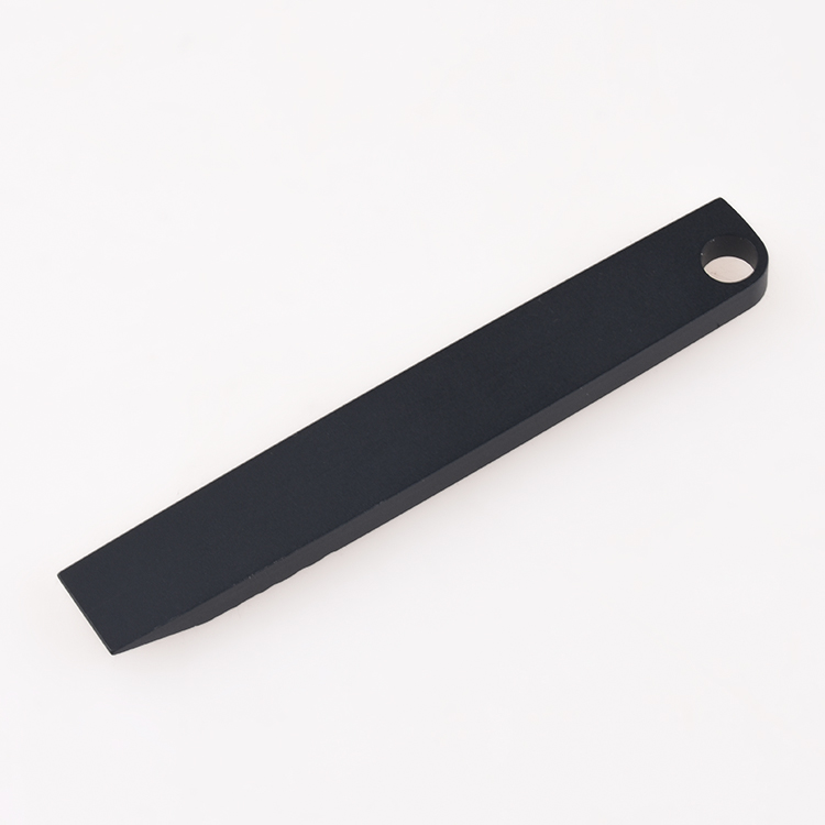 OEM EDC titanium prybar disesuaikan membuat salutan hitam alat bawa harian LS-0512